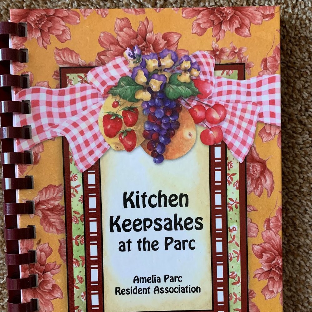 kitchen keepsakes at the parc cookbook